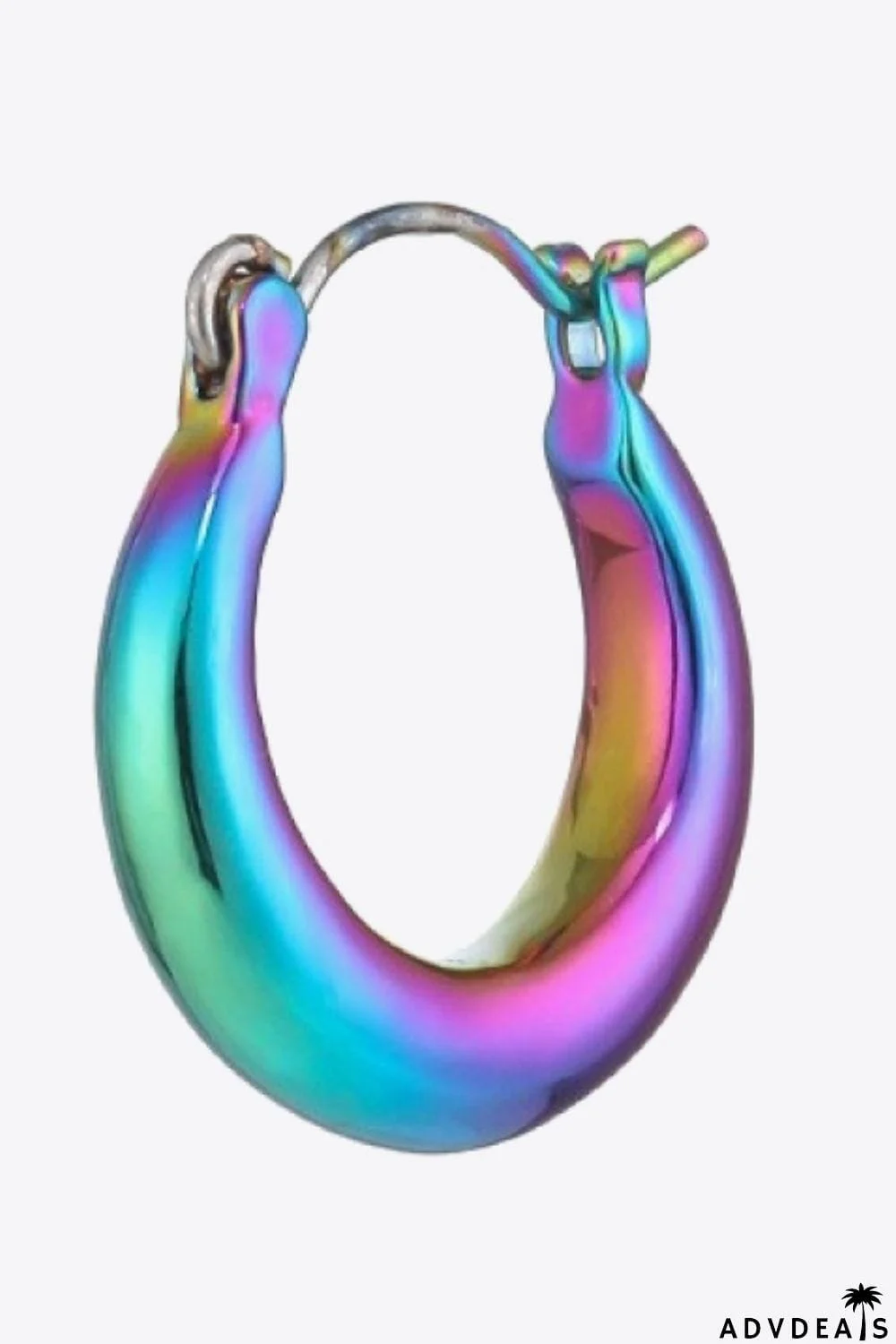 Darling Heart Multicolored Huggie Earrings