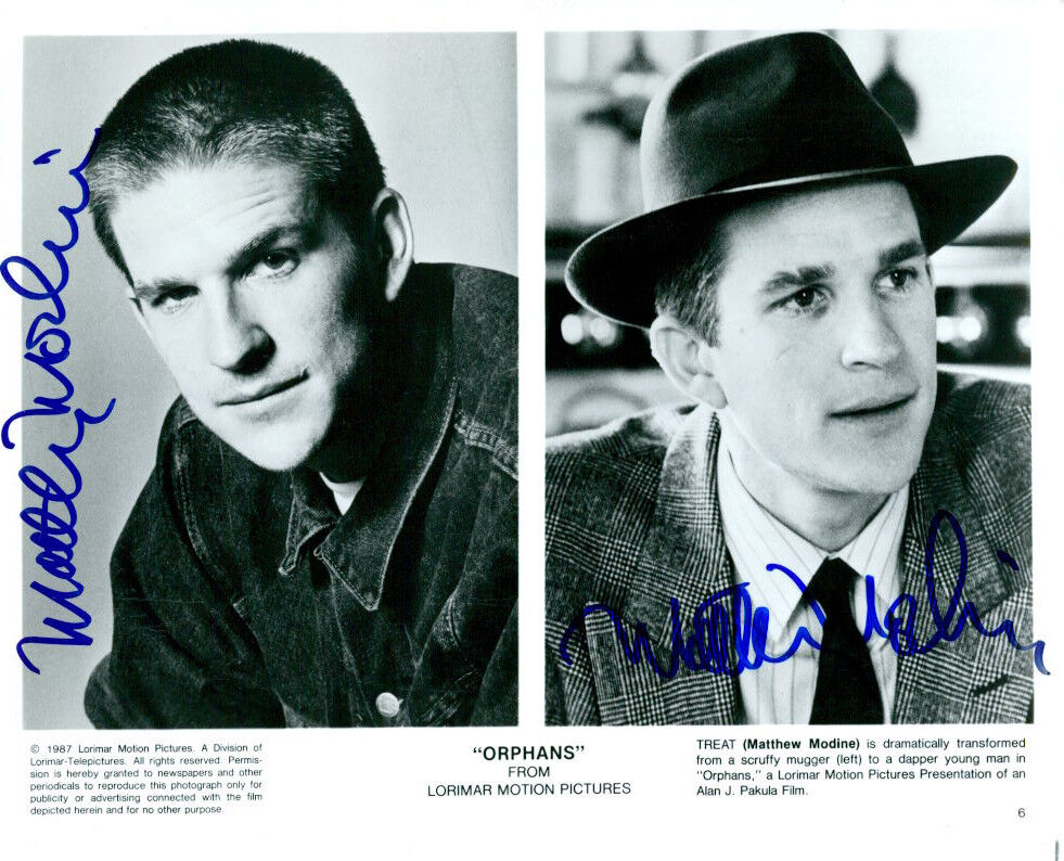 Matthew Modine signed 8x10 Photo Poster painting COA