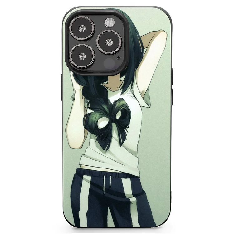 Tsuyu Asui Anime My Hero Academia Phone Case(21) Mobile Phone Shell IPhone 13 and iPhone14 Pro Max and IPhone 15 Plus Case - Heather Prints Shirts
