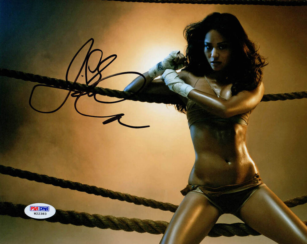 Jamie Chung SIGNED 8x10 Photo Poster painting Hangover Sucker Punch *SEXY* PSA/DNA AUTOGRAPHED