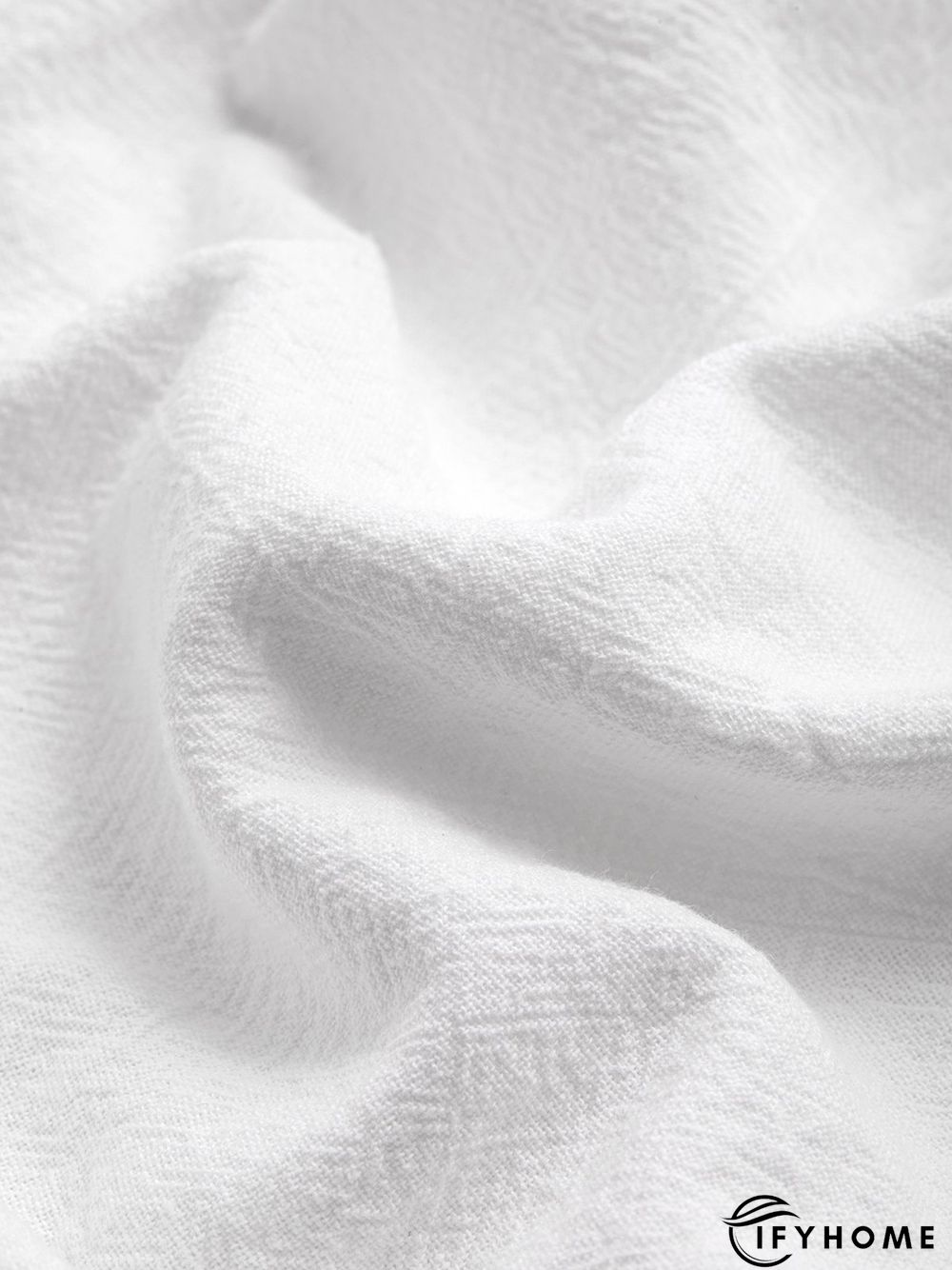 Casual Cotton Loosen Short sleeve Woven Dress | IFYHOME