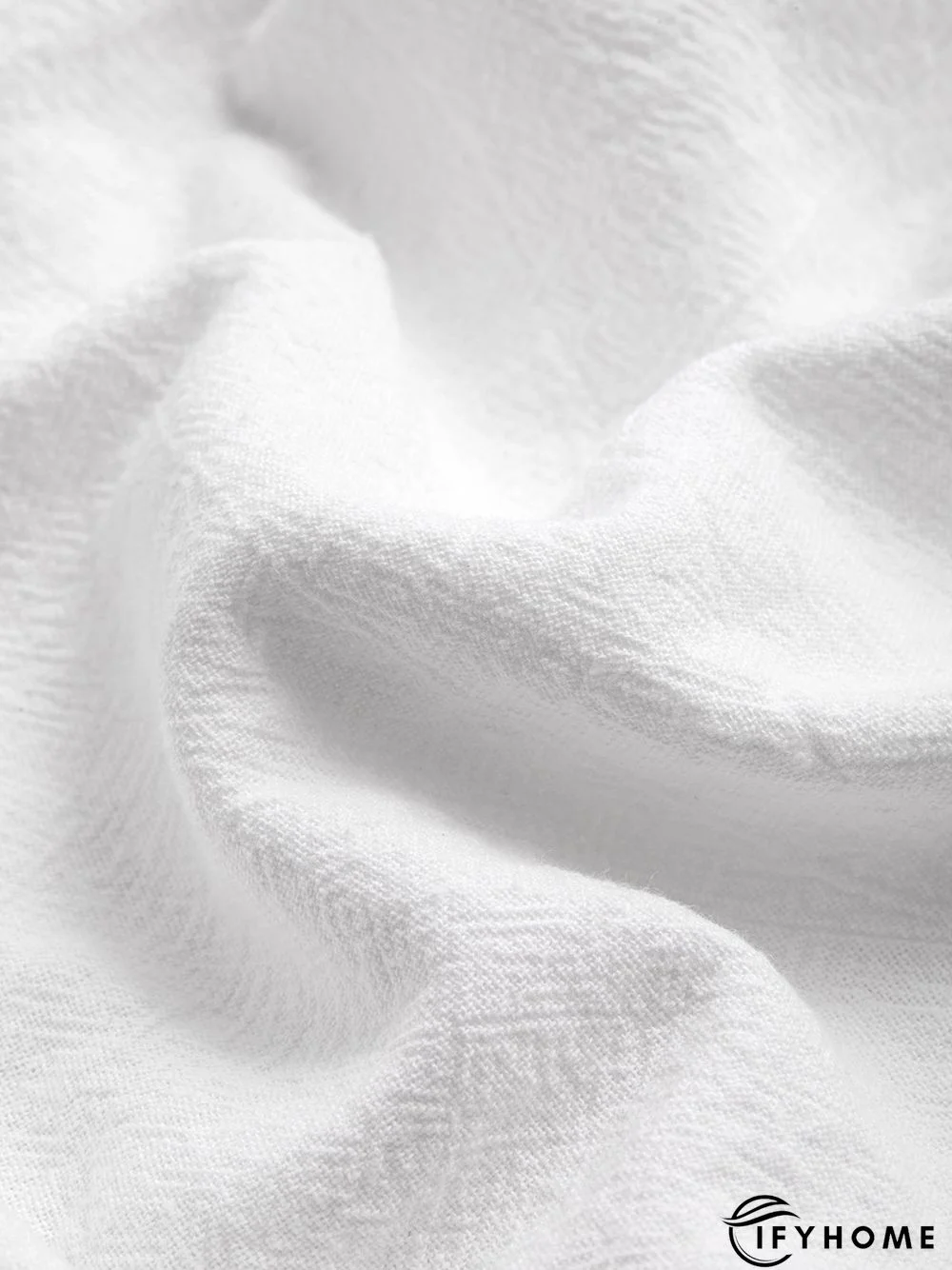 Casual Cotton Loosen Short sleeve Woven Dress | IFYHOME