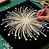 Fireworks DIY Pearl Diamond Art Kit for Adults Home Decor 25x25cm With Frame