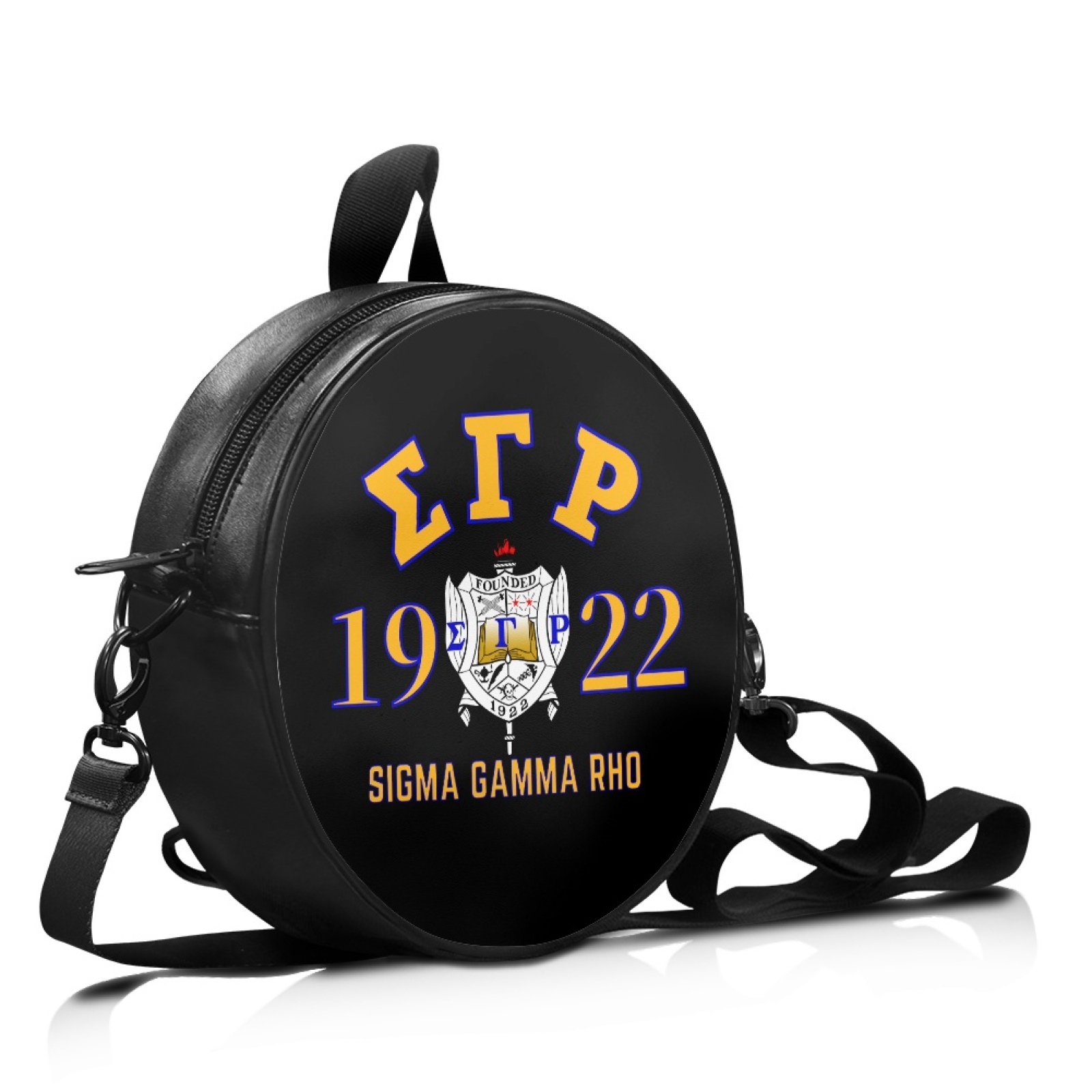 Fashion PU Round Handbag