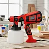 1400ml 220V Paint Sprayer 3 Mode&5 Barss Nozzles Auto Furniture Wall Sprayer Kit