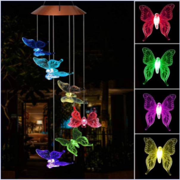 Summer Special 50% OFF--Solar Powered Butterfly Lights.