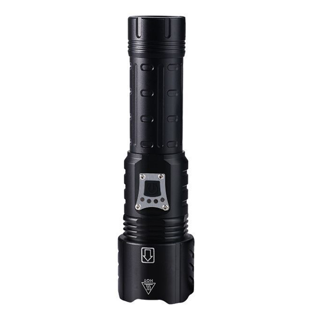 

1679B Rechargeable Xhp90 LED Flash With Power Indicator USB Output, 501 Original