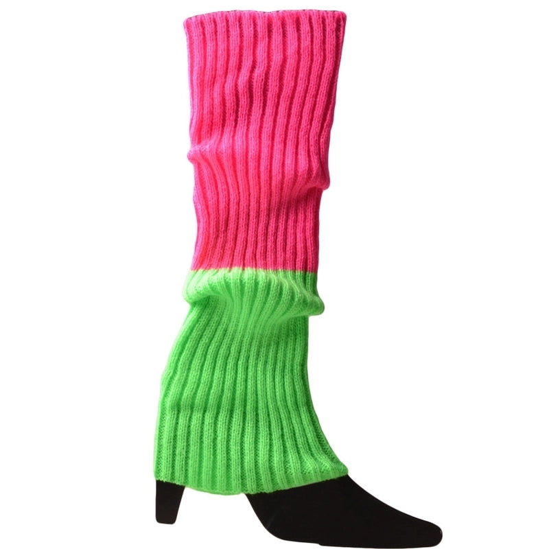 Women’s Fashion Stripe Solid Color Acrylic Jacquard Over The Knee Socks