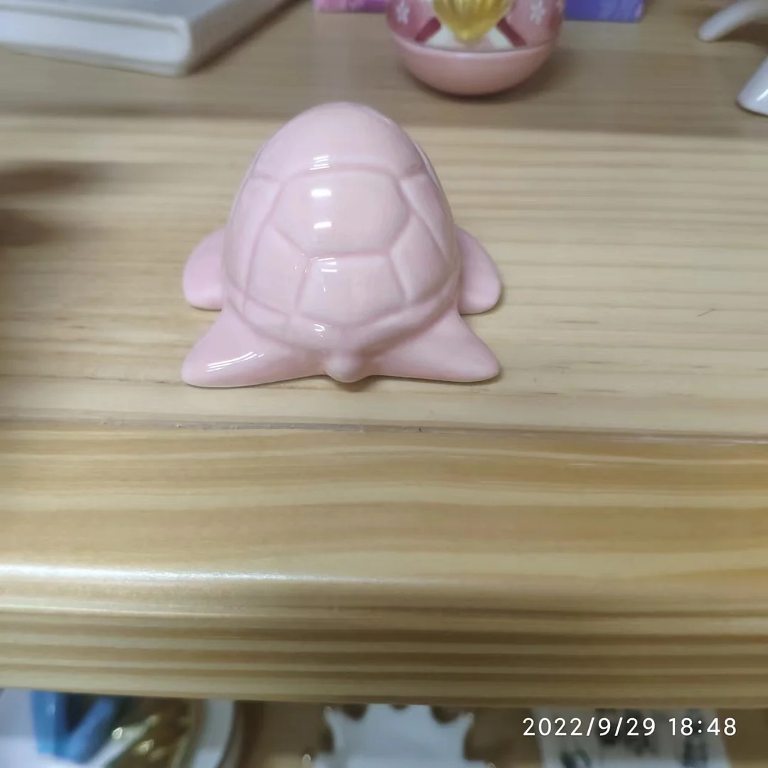  2 Sea Turtle Porcelain Toilet Bolt Covers