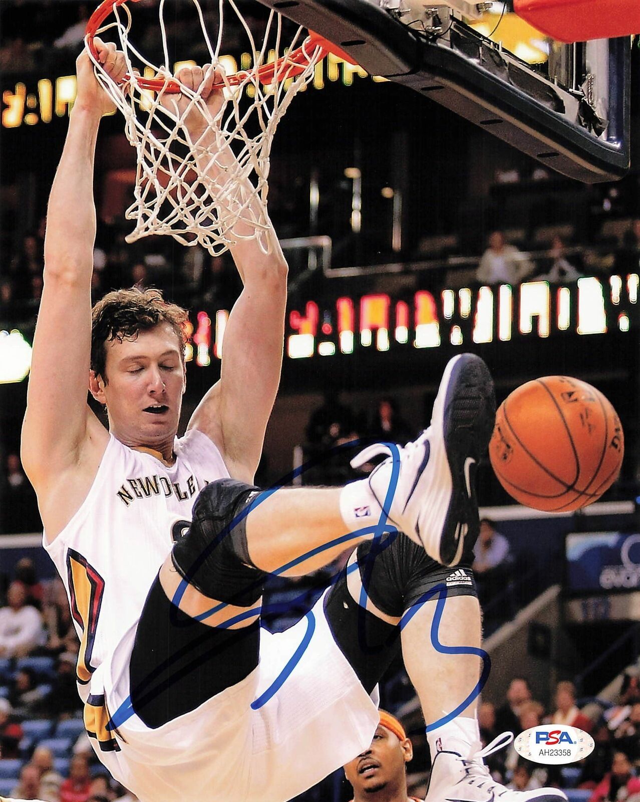 Omer Asik signed 8x10 Photo Poster painting PSA/DNA New Orleans Pelicans Autographed