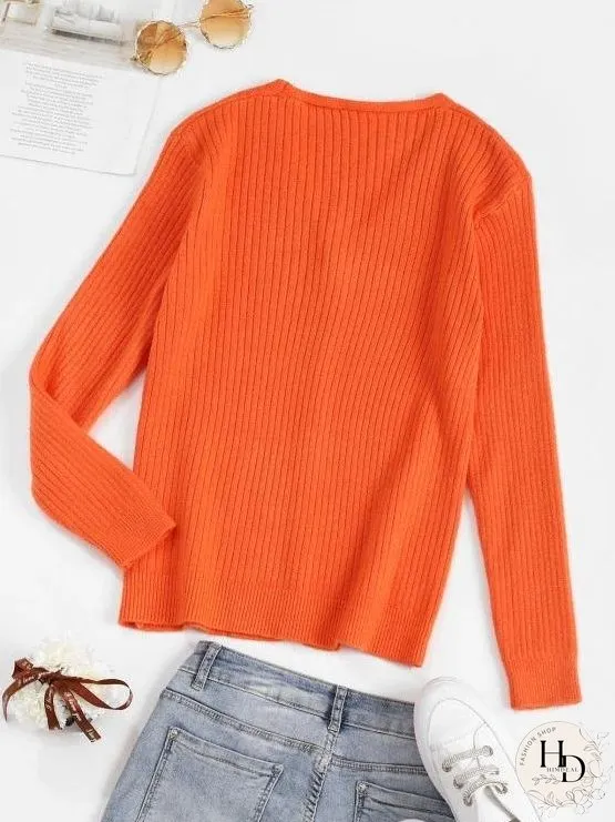 Basic Slouchy Button Up Cardigan