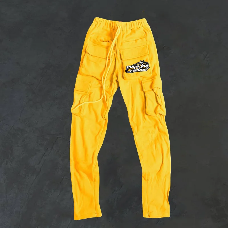 Street Hip Hop Fleece Pants