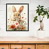 Rabbit Full Stamped Cross Stitch 11CT 3-Strand 40x50cm