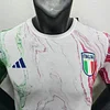 2023 Player Version Italy Training Suit White Football  Jersey