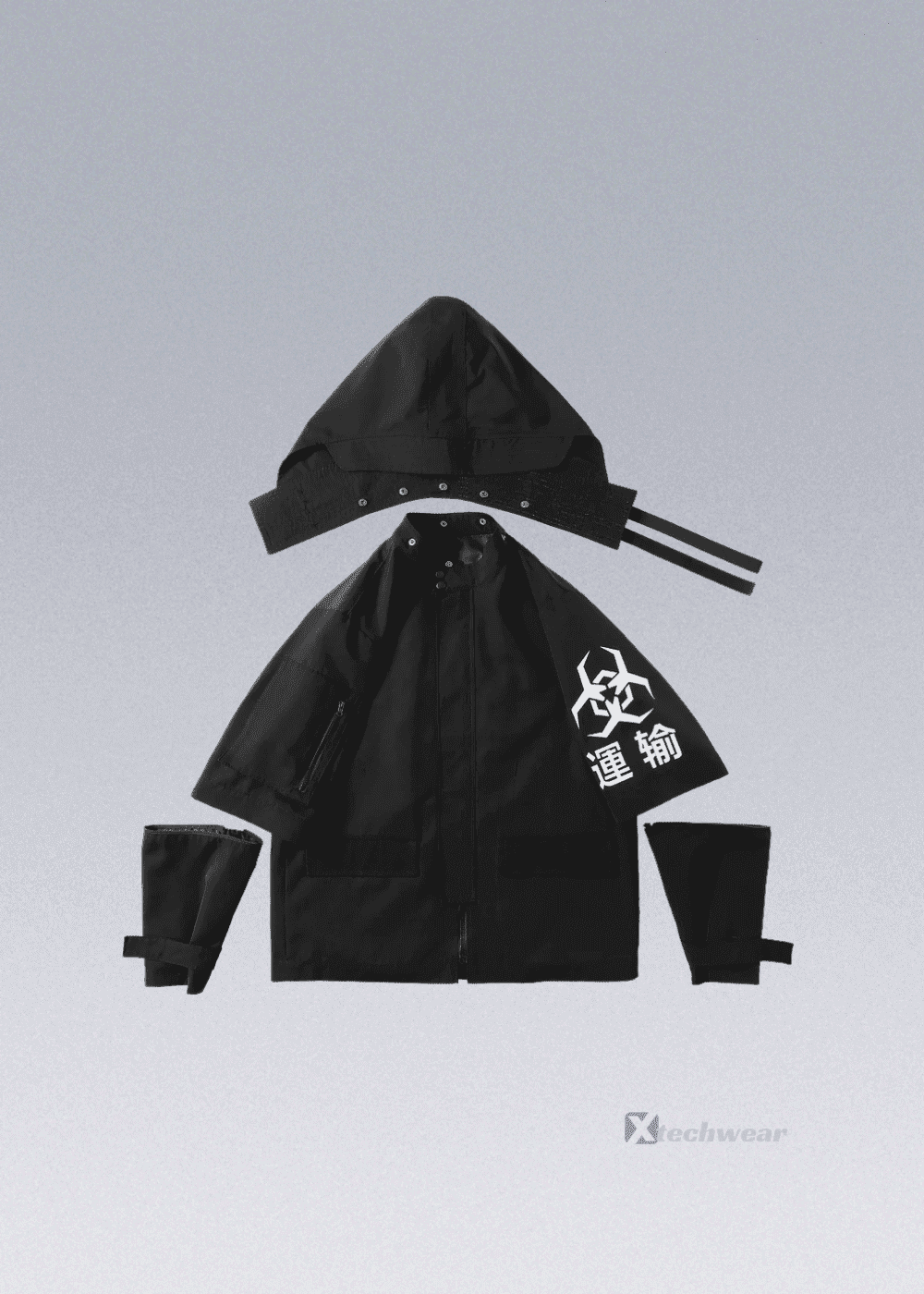 Detachable Jackets JIYE HEAVY INDUSTRY techwear-x