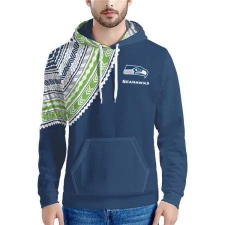 Men's Seattle Seahawks Navy Hoodie 2IJ2