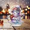 Diamond Painting Christmas Winter Snowman Desktop Ornaments for Decorations