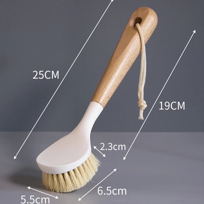 Classic Style Solid Color Wood Brush 1 Piece