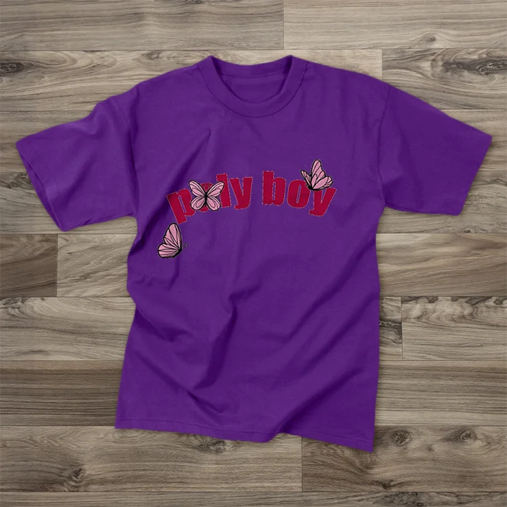 Fashion Retro Street Tide Short Sleeve T-Shirt