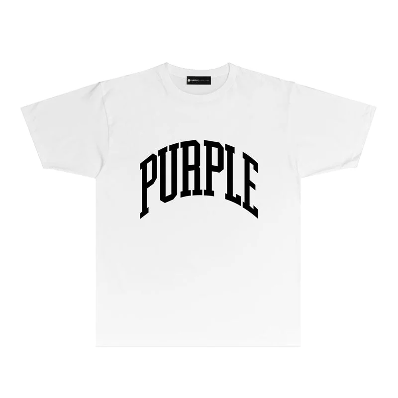 Purple 2023 new fashion T-shirt short sleeves