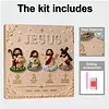 Jesus DIY Full Drill Pearl Bead Painting Kit with Frame 20x20cm
