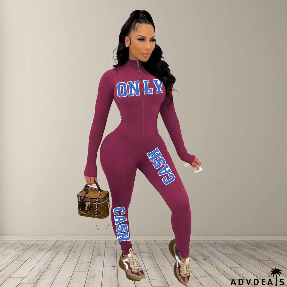 Women's Women's One Piece Sports Jumpsuit