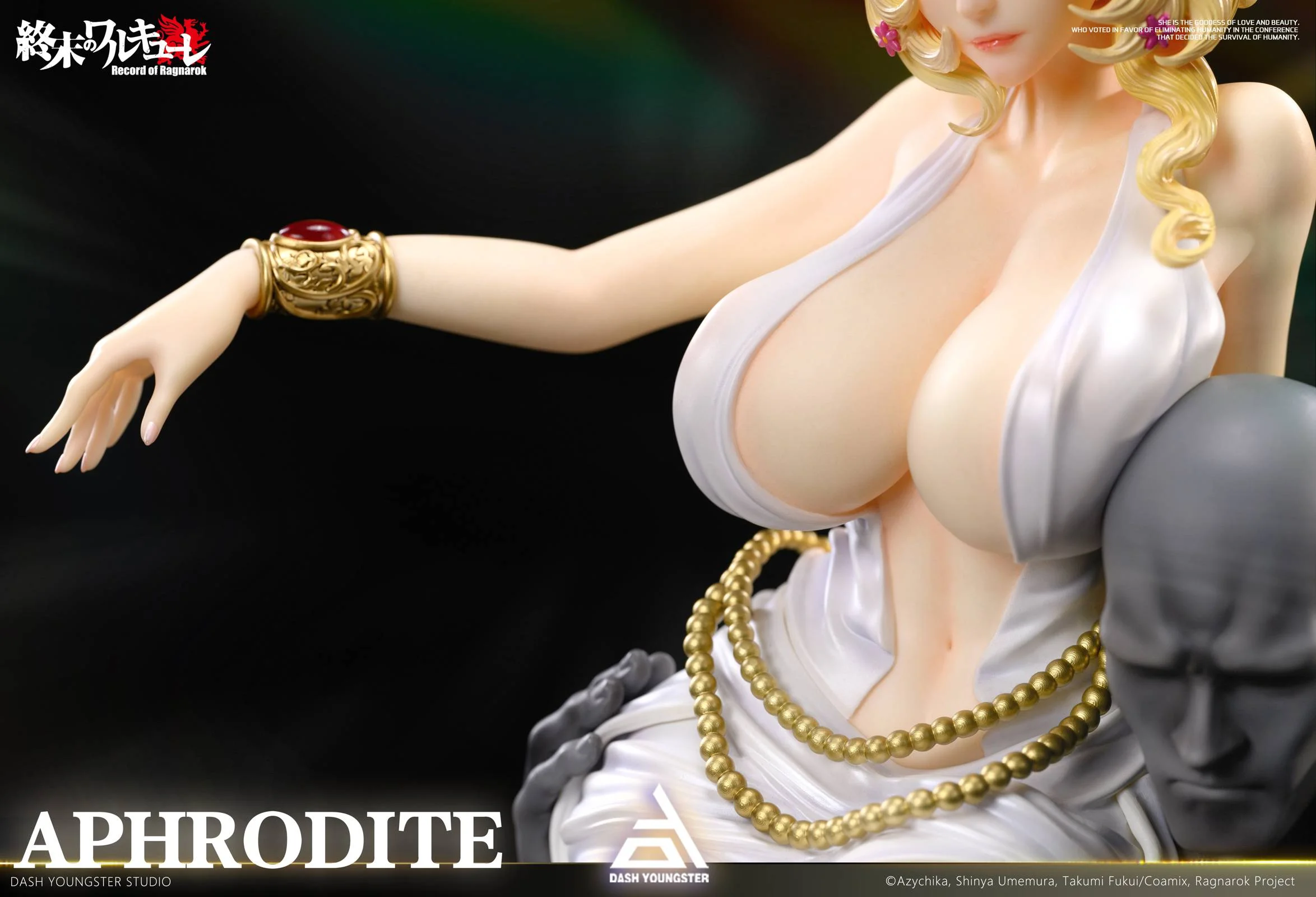 1/4 Scale Licensed Beauty God Aphrodite - Record of Ragnarok Resin Statue -  Dash Youngster Studio