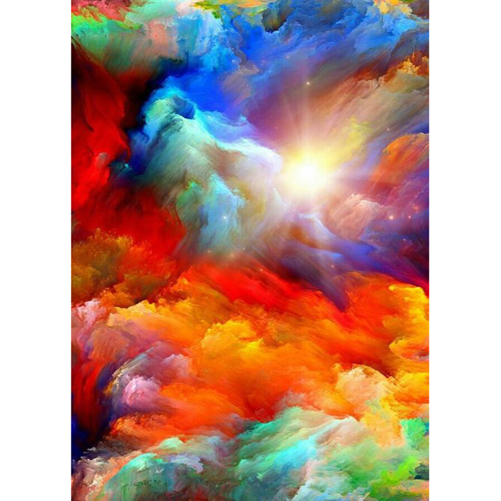 

Rainbow Clouds - Round Drill Diamond Painting - 30*40CM, 501 Original