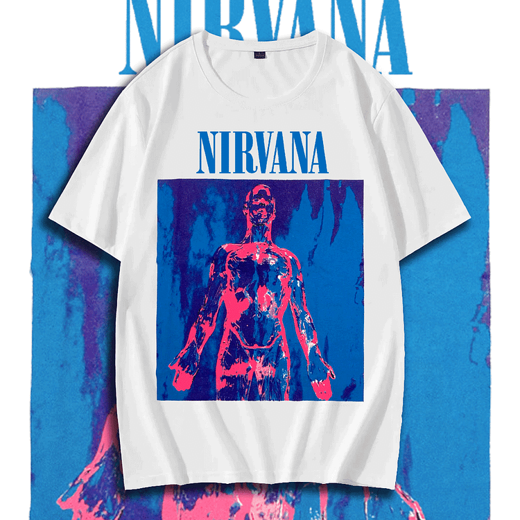 Davidhawaii100% Cotton Casual Rock Negative T-shirt - 100% cotton