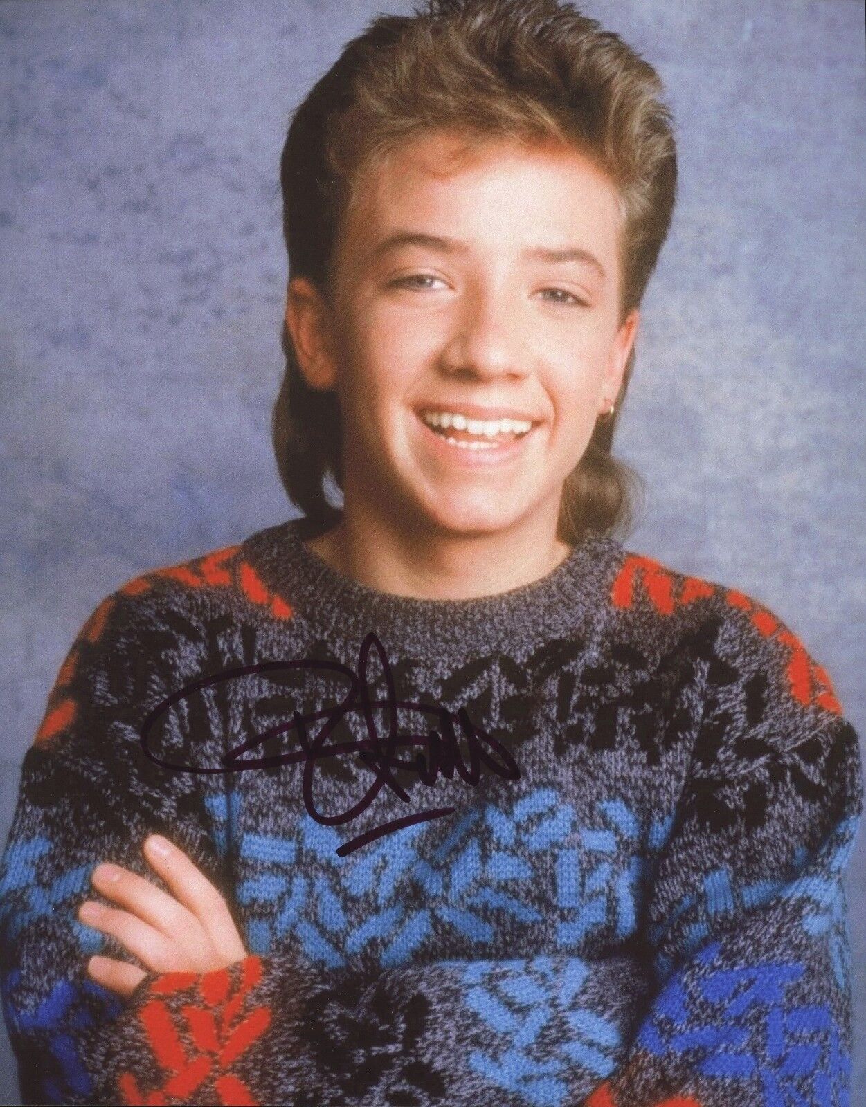 DAVID FAUSTINO Authentic Hand-Signed ~BUD MARRIED WITH CHILDREN~ 8x10 Photo Poster painting