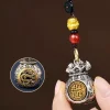 Zodiac Lucky Bag Keychain Pendant Snake Year of the Zodiac Year Amulet Gift