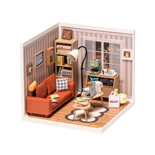 Rolife Cozy Kitchen DIY Miniature House Kit DG159 - Robotime Store