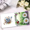 6Pcs Diamond Painting Daisies Greeting Card Set with Envelopes for Beginner Adult Holiday Gifts