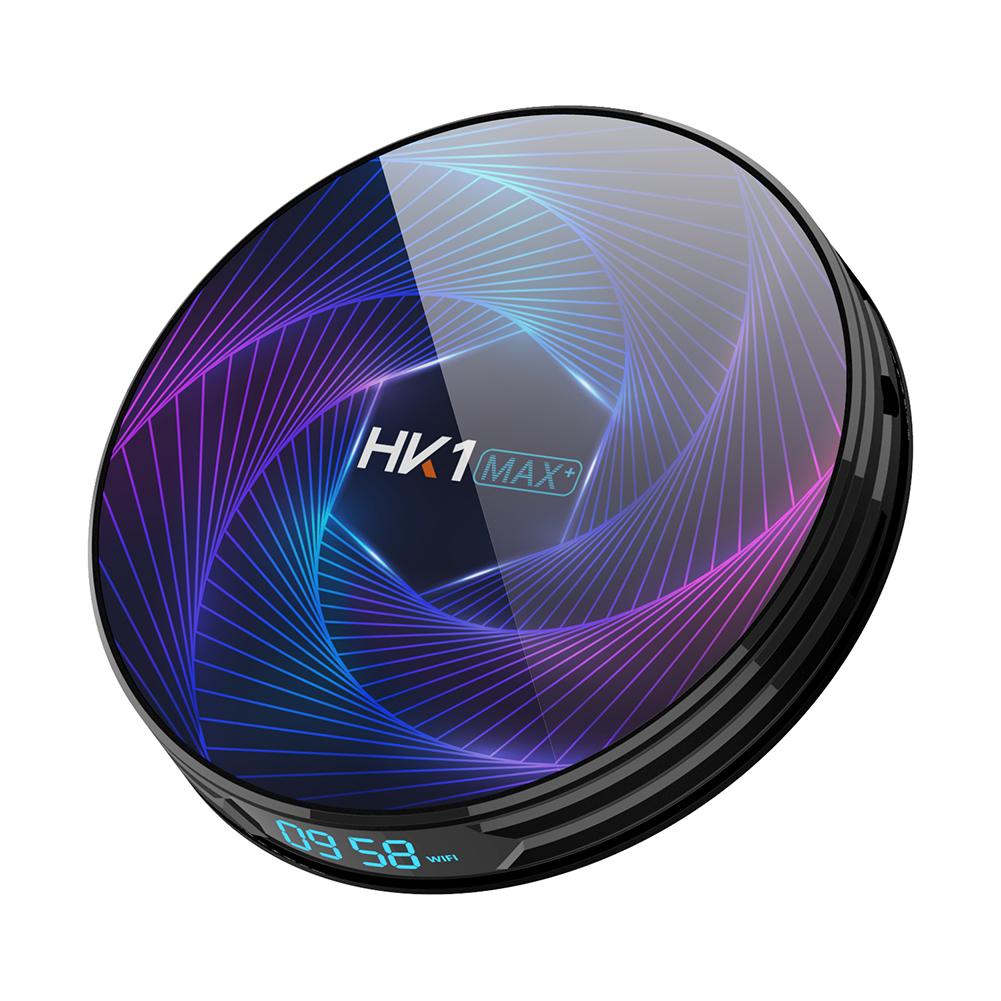 

HK1 MAX Plus Android 9.0 TV Box Octa Core 4+128GB WiFi 4K Set Top Box (UK), 501 Original