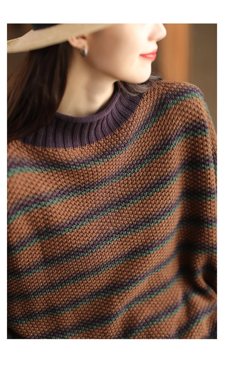 Chicfifth Sweater Women Winter Long Sleeve High Quality Autumn Vintage Top Knitted Cardigan