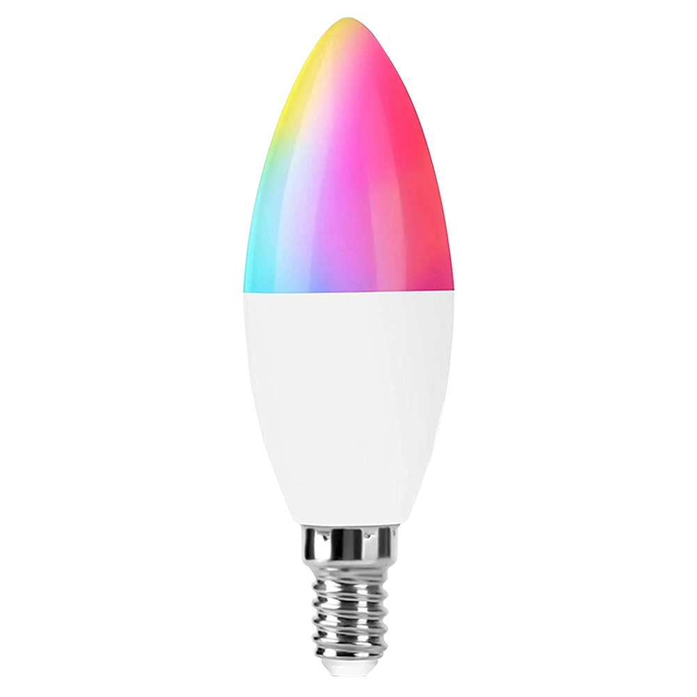 

LED WiFi Smart C37 Bulb Head RGBW Color Dimmable ation Light, 501 Original