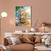 Diamond Painting -DIY Round Drill Giant Clam Floral