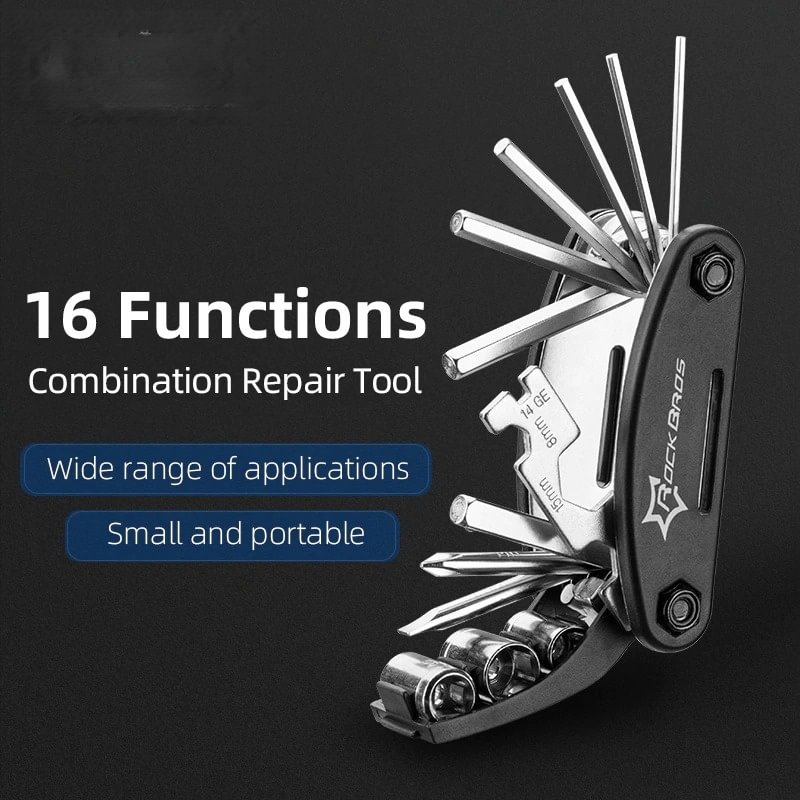 16 in 1 Multifunction Bicycle Repair Tools