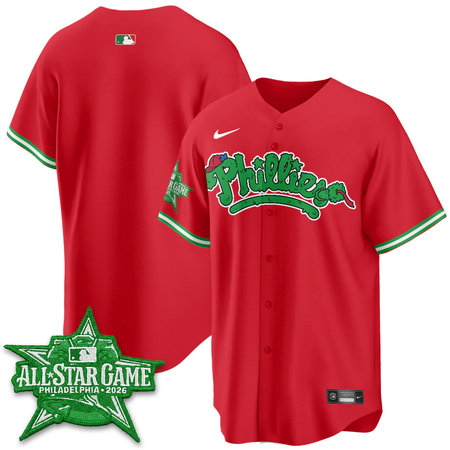 Youth Philadelphia Phillies Red 2026 MLB All-Star Jersey U67P