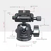 All-metal aluminum alloy universal panoramic rotation 360° adjustable ball head live tripod bracket universal expansion mobile phone camera SLR micro single fixed seat