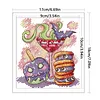 Halloween Desserts-14CT Stamped Cross Stitch 17*18cm/6.69*7.09in tapestrymarket