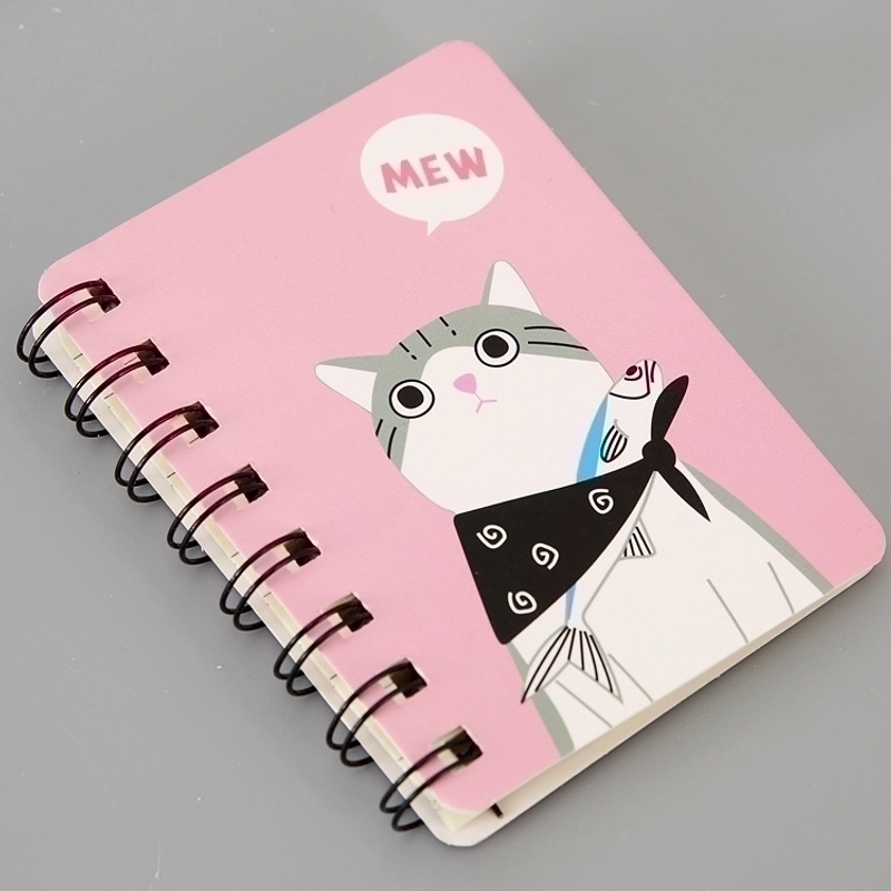 1 Piece Cartoon School Paper Preppy Style Loose Spiral Notebook