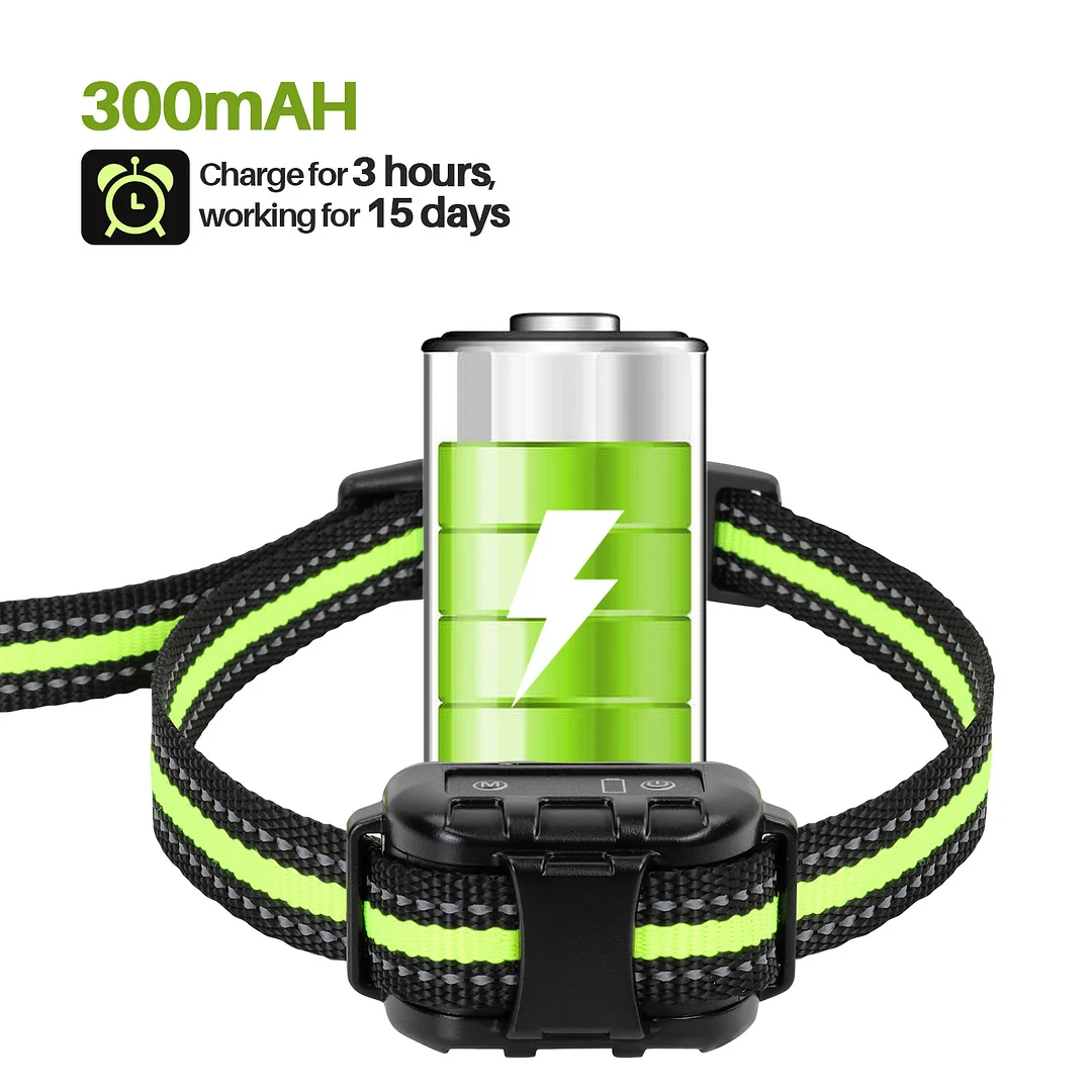 Dog Bark Collar Barking Collar for Dogs-Dog Bark Collar with 3 Modes Beep Vibration and Shock Dog Shock Collar for Small Medium and Large Dogs