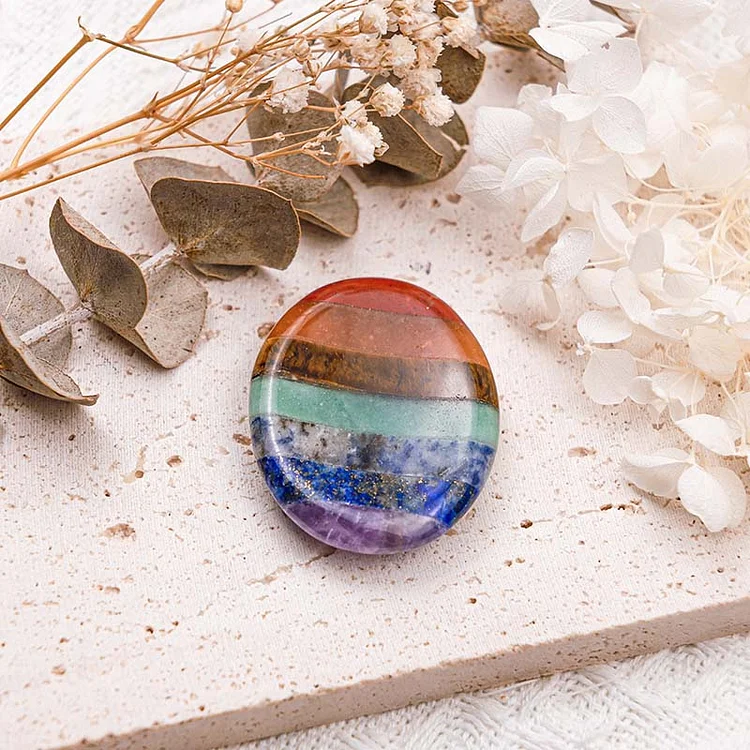 Chakra Thumb Worry Stone