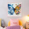 Colorful Butterfly-11CT Stamped Cross Stitch 45*45cm/17.72*17.72in