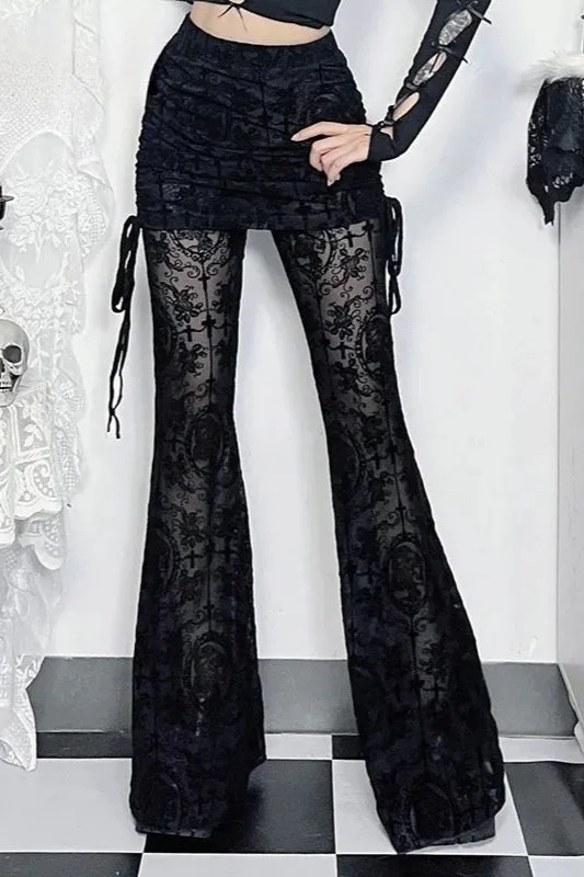 Gothic Lace Cargo Pant