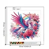 Regenbogenflügel Einhorn - speziell geformtes Diamond Painting - 30*30cm