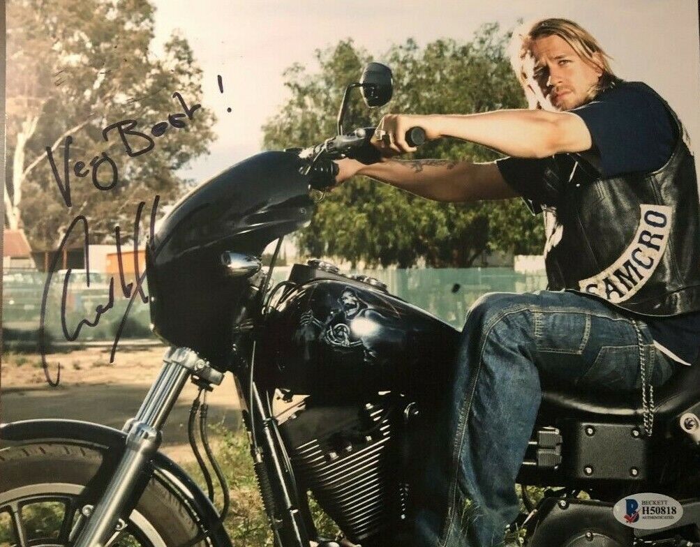 Charlie Hunnam signed autographed 8x10 Photo Poster painting Sons of Anarchy BECKETT COA