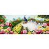 Diamond Painting-DIY Full Crystal Rhinestone Peacock（110*45 CM）