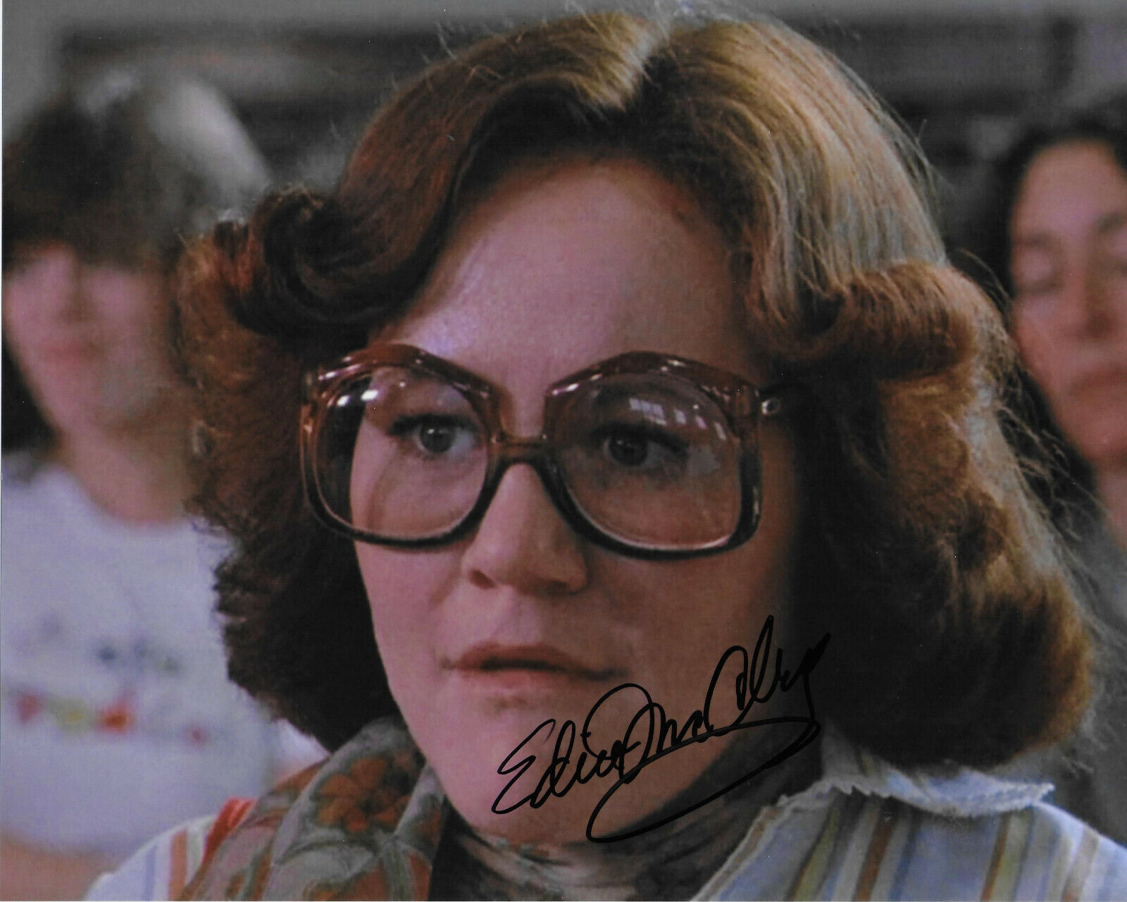 Edie McClurg Carrie Original Autographed 8X10 Photo Poster painting #2